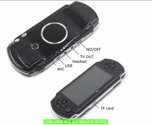 Mini Game Portatil Jogos Retrô 16gb Mp5 Player Jogos Arcade tela 4.3 - Foto 3