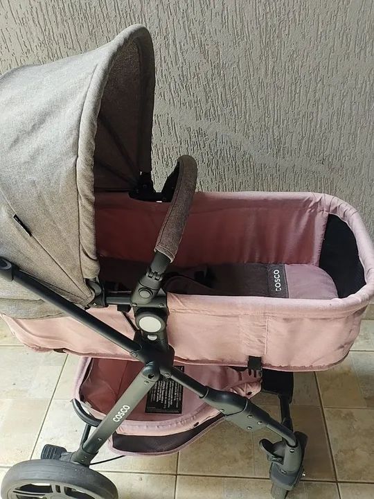 Carrinho de bebê + bebê conforto Cosco - Foto 4