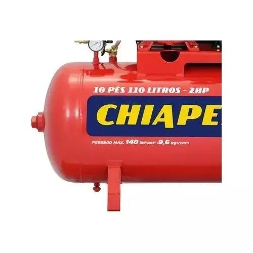 Compressor de ar 110 lts - 2Hp ( Chiaperini ) - Foto 2