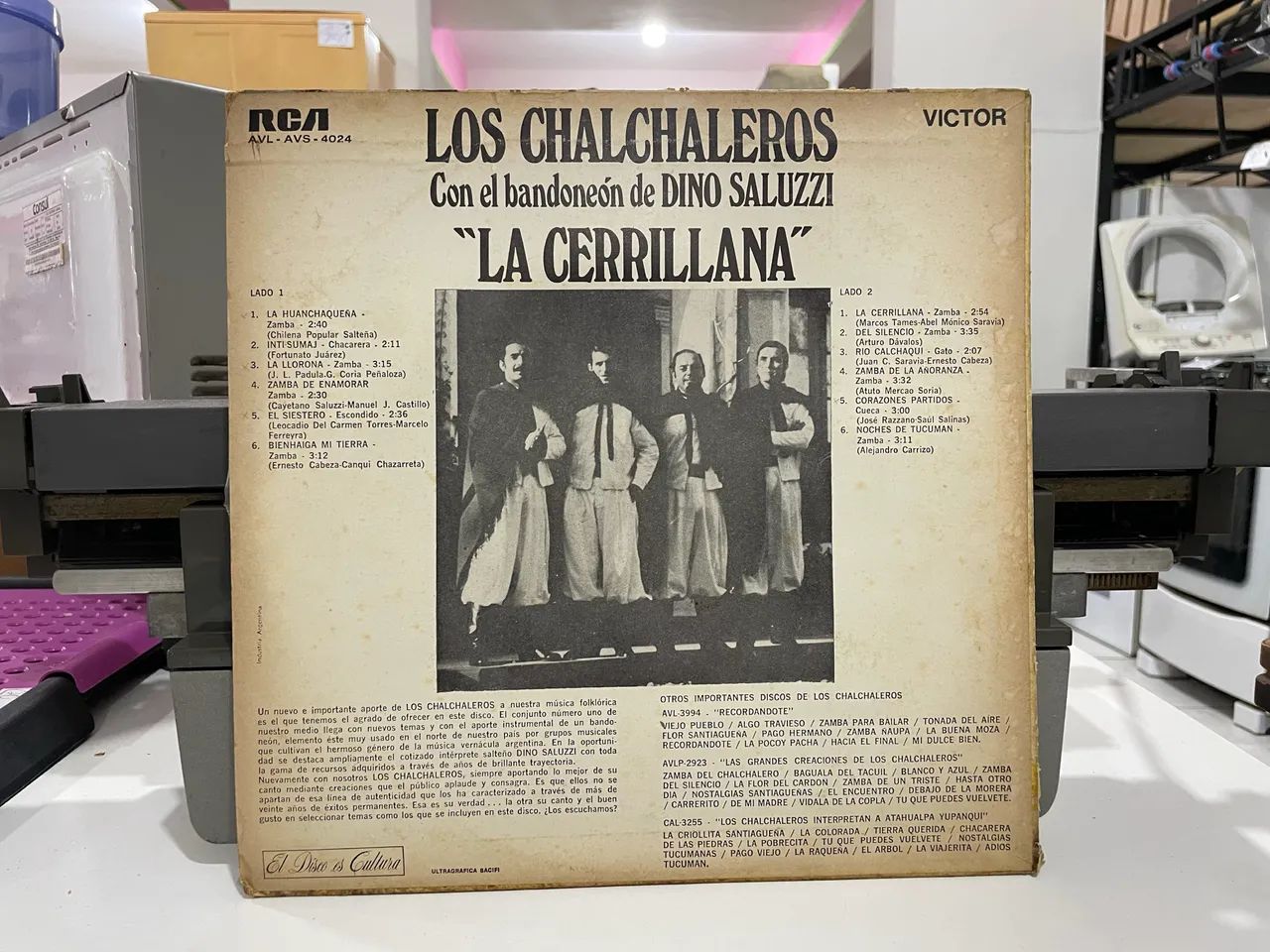 Disco de Vinil Los Chalchaleros La Cerrillana - Foto 2