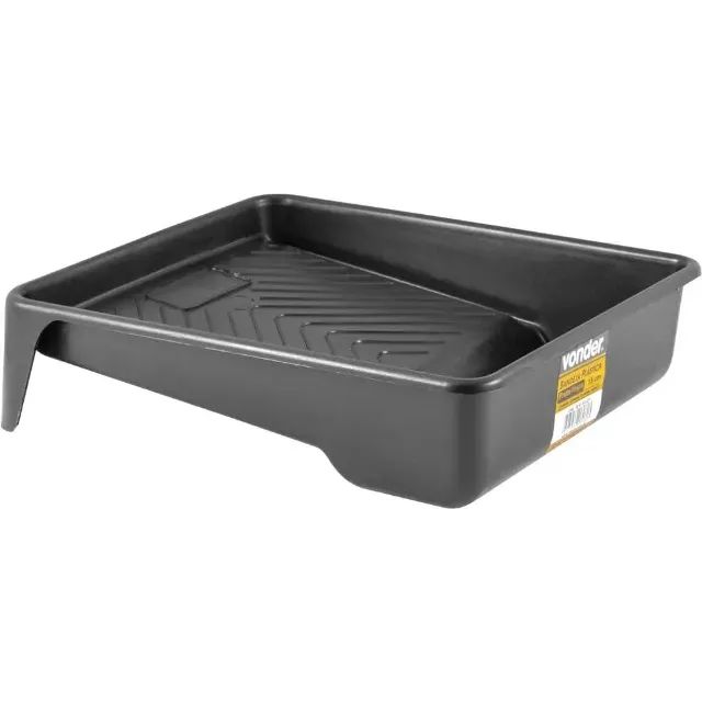 Bandeja Plast P/ROLO 15CM Preta VONDER