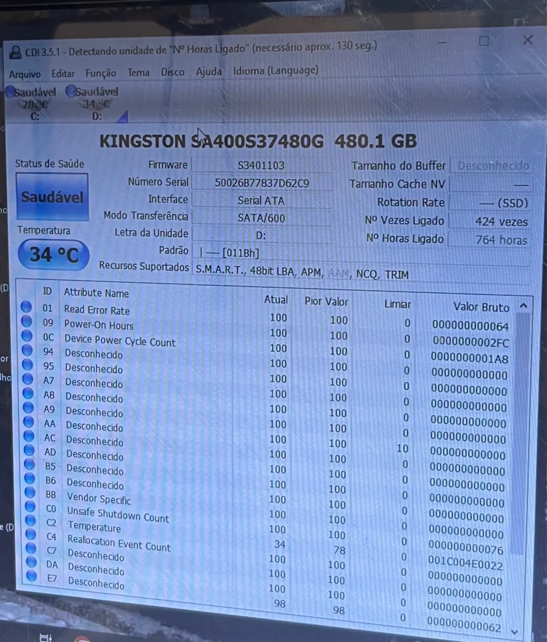 SSD KINGSTON