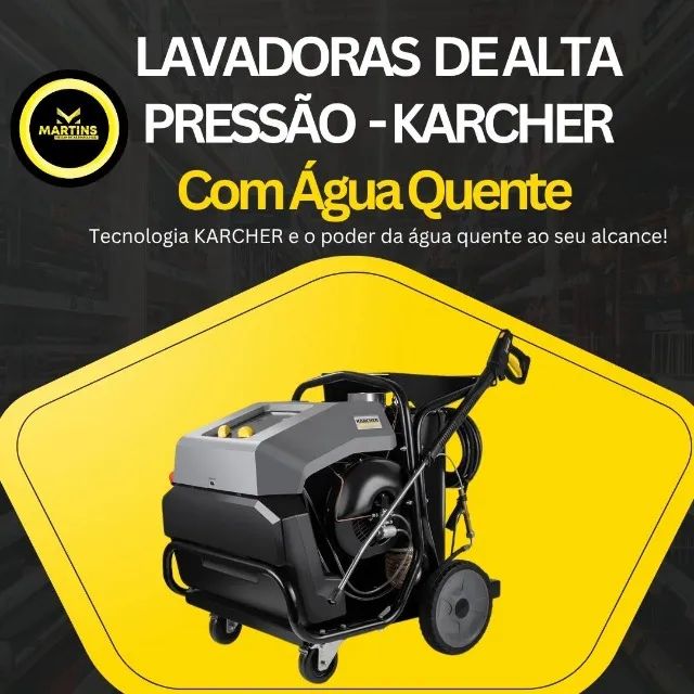 LAVADORAS  DE ALTA PRESSÃO  COM ÁGUA QUENTE - KARCHER  - Foto 2