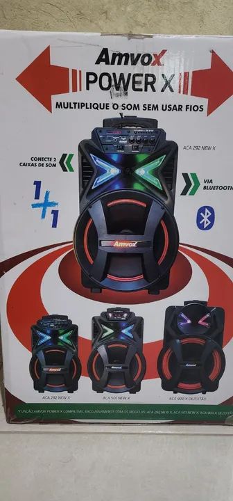 Caixa de Som Semi nova na caixa  - Foto 4