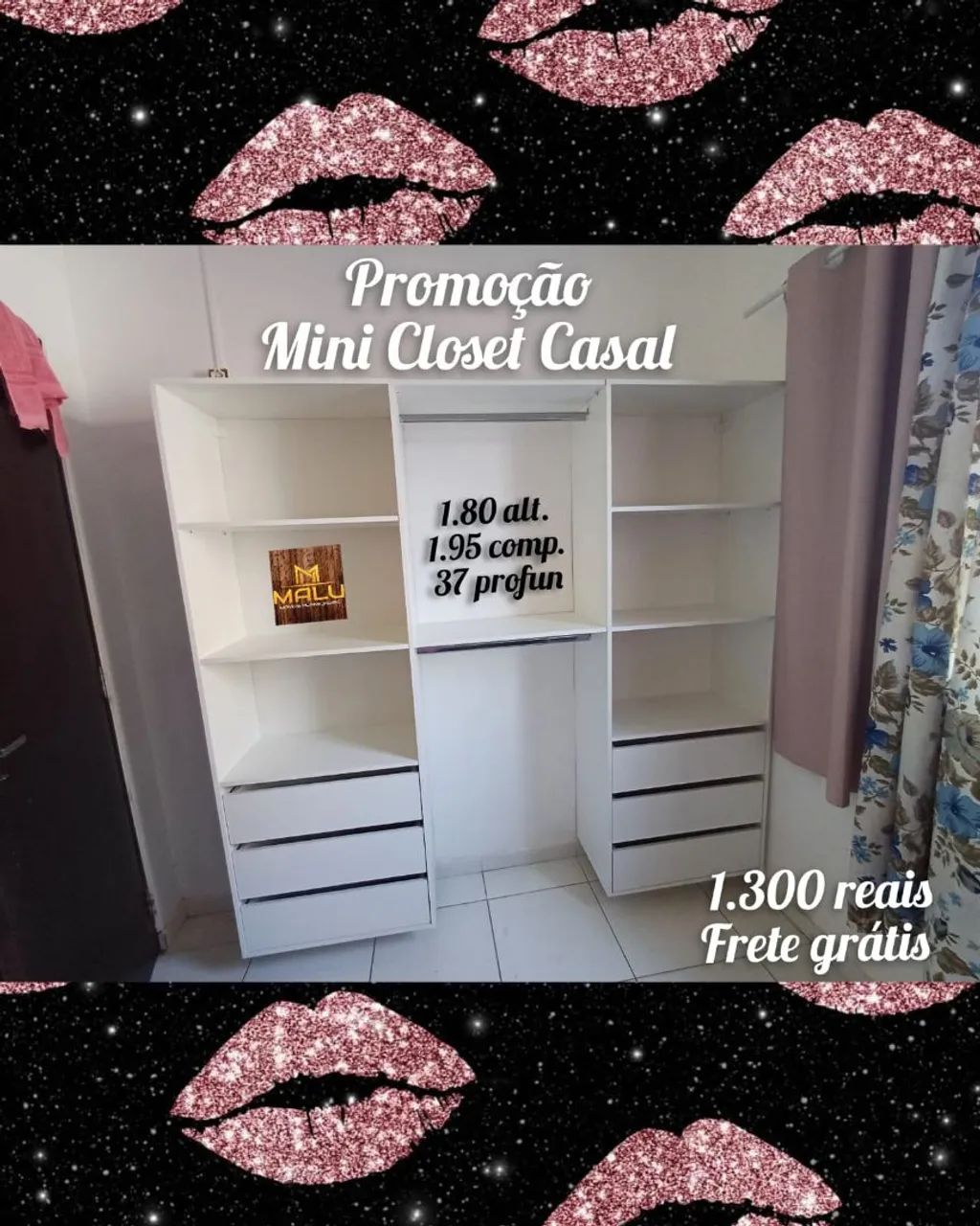 Mini closet casal 