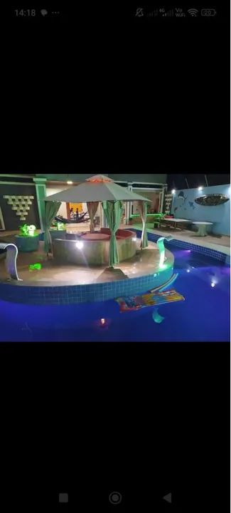 Temporada em casa com piscina e churrasqueira - Foto 8