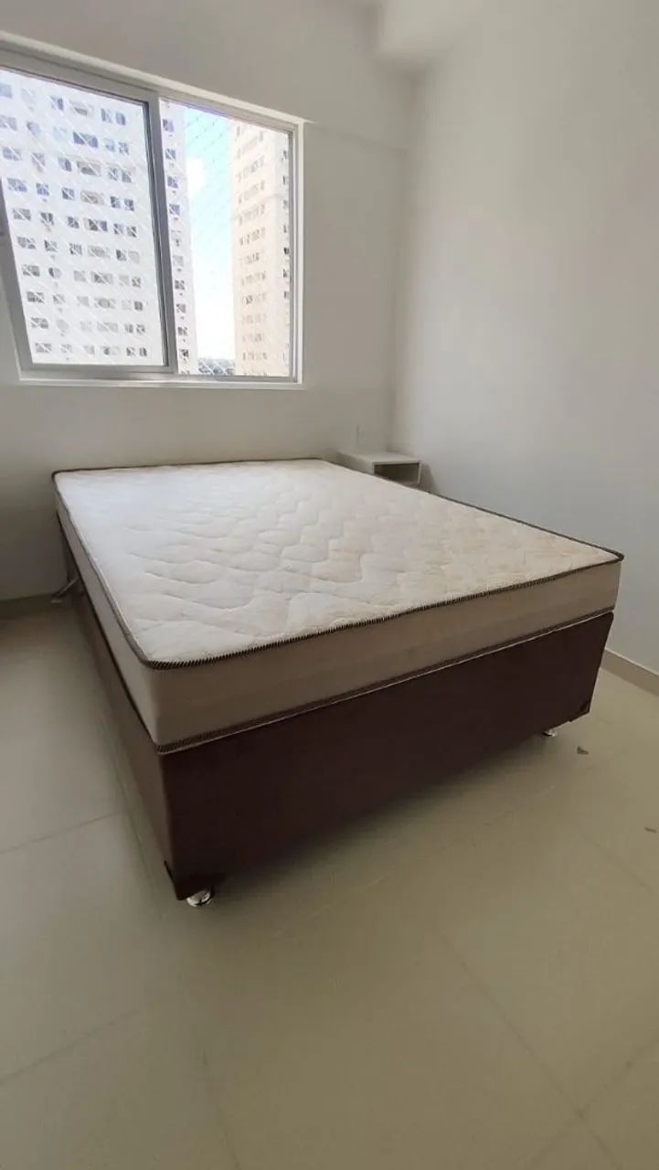 Cama baú já vai com colchão acoplado