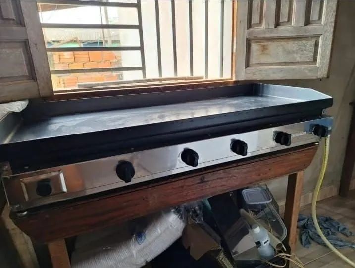 Chapa para lanches - 5 bocas