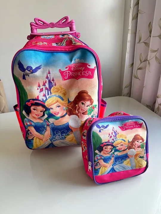 Mochila de rodinhas Disney Princesa
