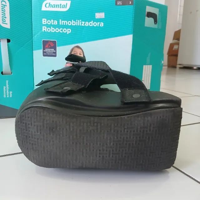 Bota imobilizadora infantil Robocop Chantal - Foto 5