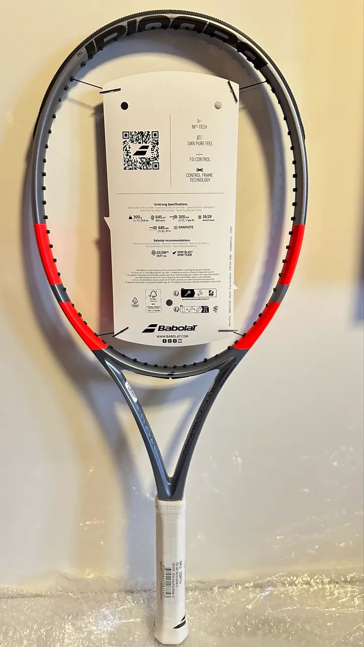 Raquete de tênis Babolat Pure Strike 100 gen4 Lançamento  - Foto 2