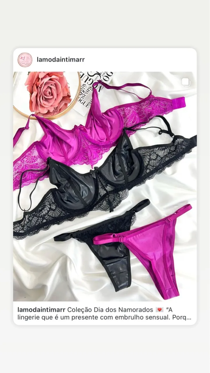 Lingerie Sensual Dia dos Namorados