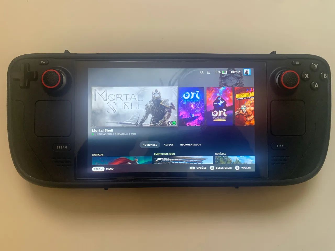 Steam Deck SSD 2Tb Com Analógico Hall Effect - Consoles de Vídeo