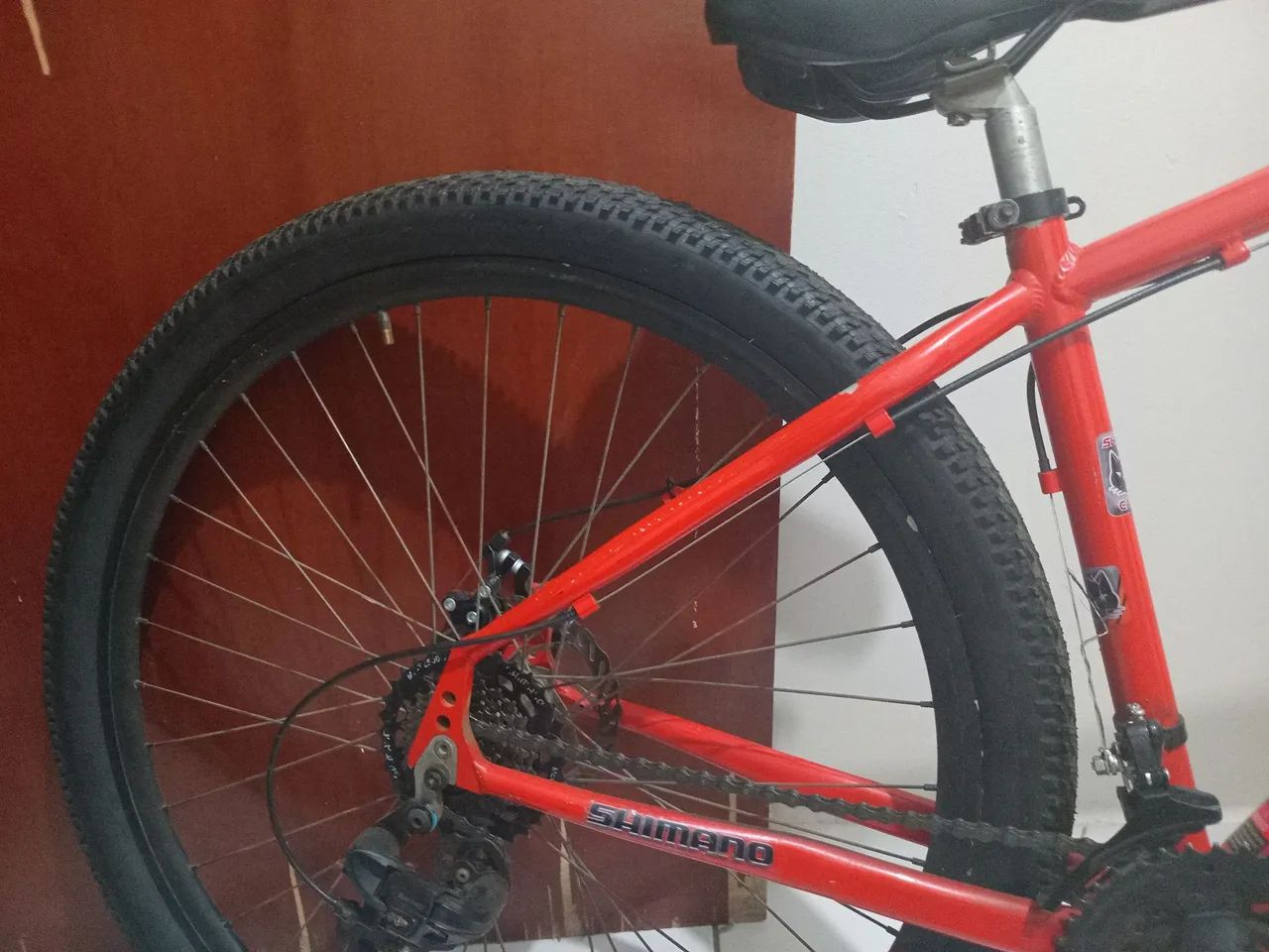 Bicicleta com freio a disco - Foto 4
