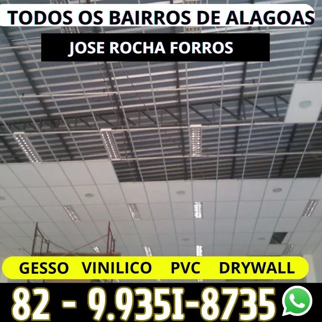 Forro De Gesso e Drywall - instalado em MACEIO - Foto 3
