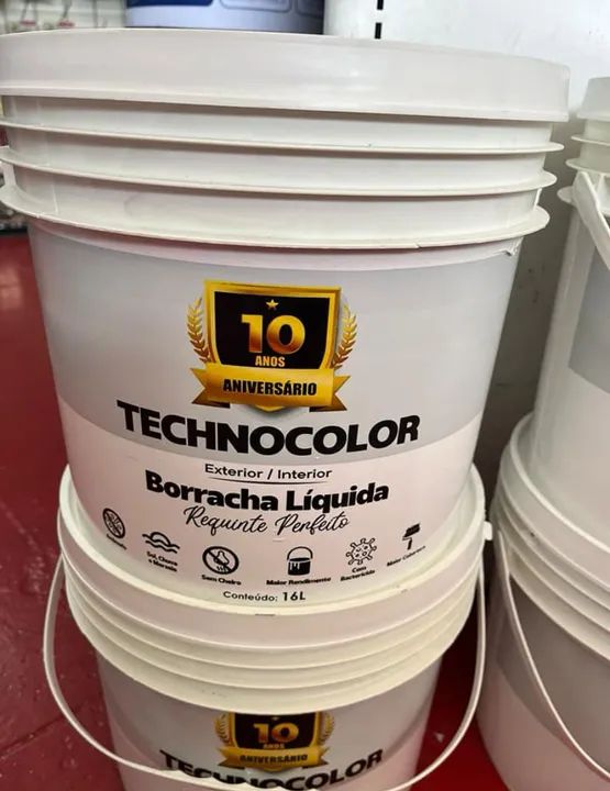 Tintas emborrachada com preço de fábrica ótima qualidade ótima para infiltração  - Foto 5