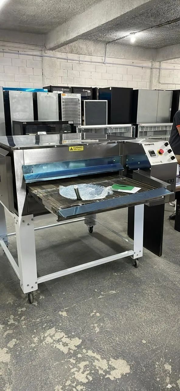 Forno esteira para pizza 80/100 a gás Tecnopizza (Ester) - Foto 2
