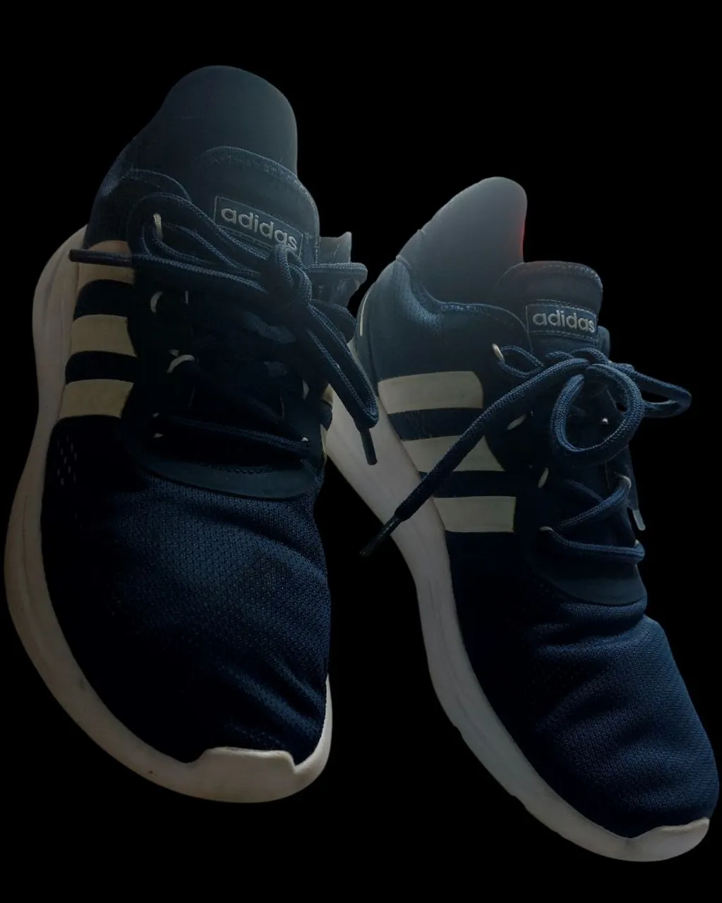 Tênis Adidas Azul com Branco - Original
