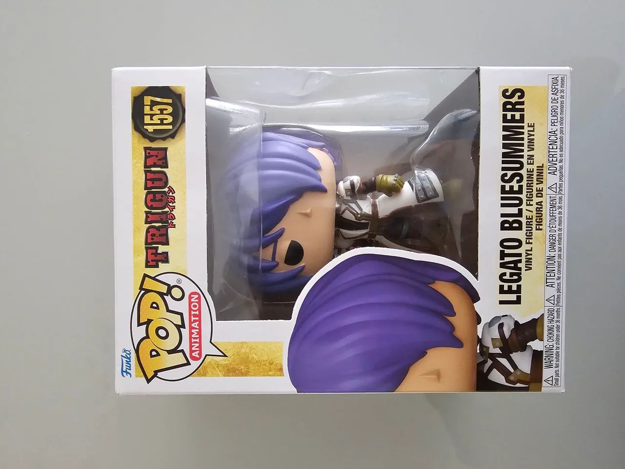 FUNKO POP- TRIGUN - LEGATO BLUESSUMERS- 1557 - Foto 2