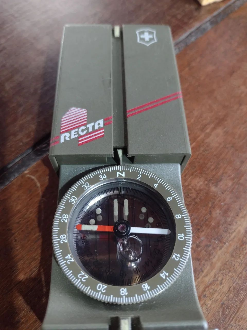 Bússola Recta Suíça DP-2 para Camping e Aventura - Foto 2