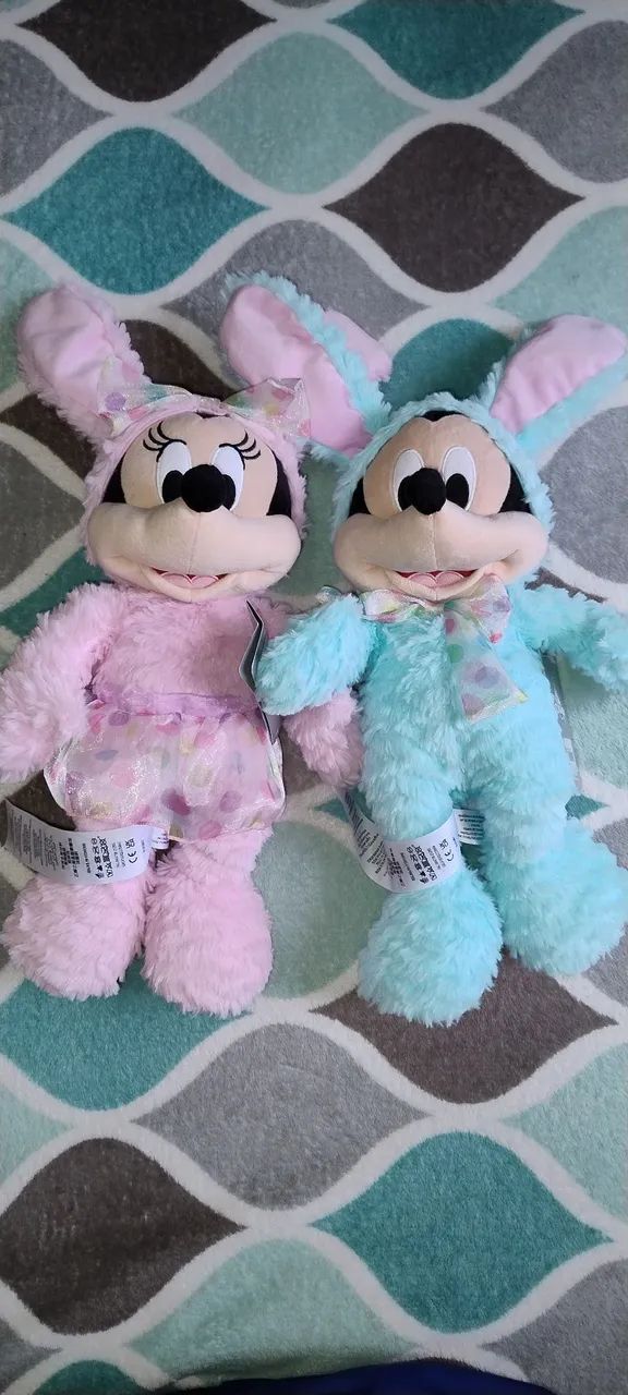 PELUCIAS DISNEY - MICKEY E MINIE