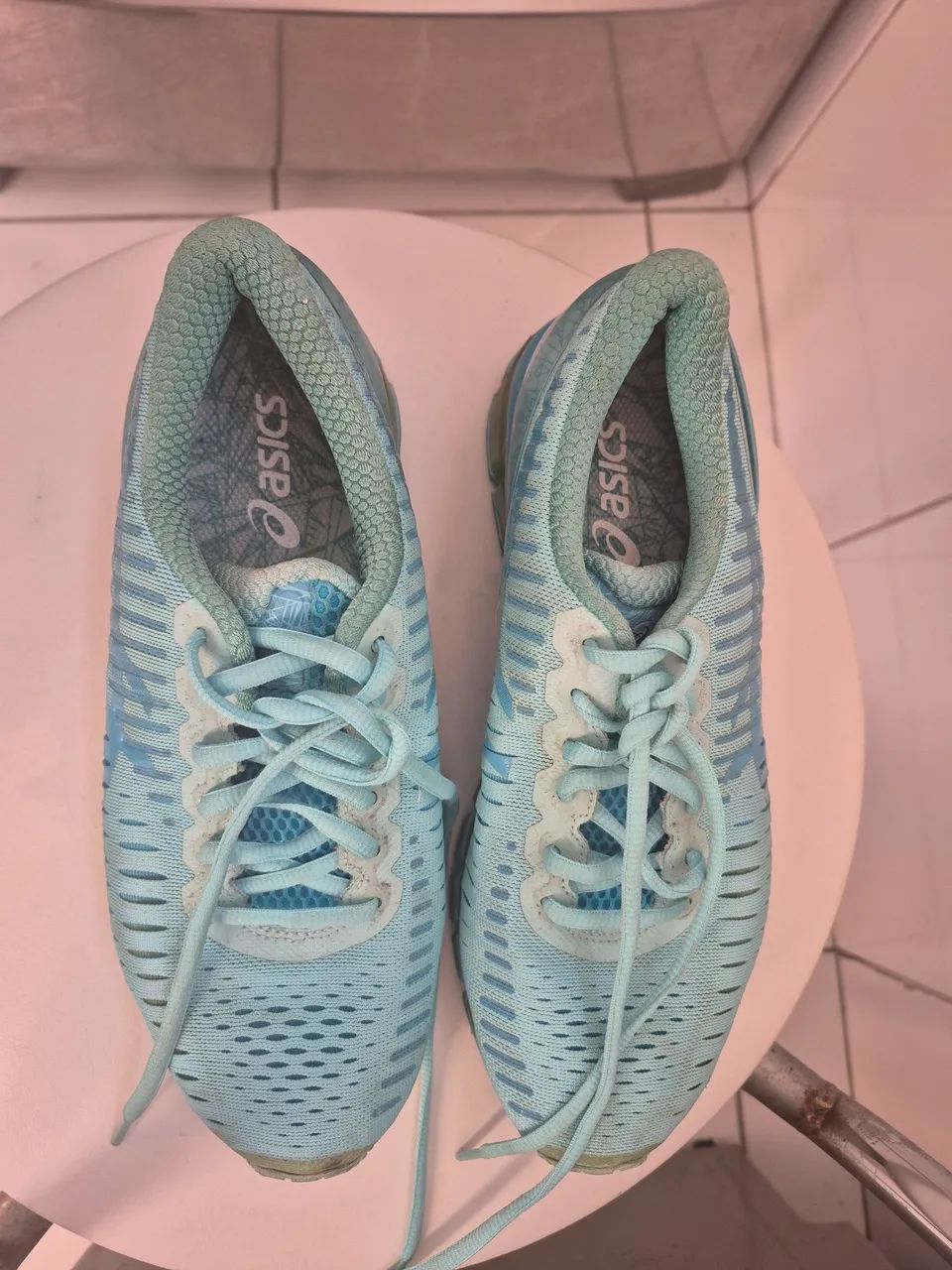 Tênis Asics Gel-Quantum 90 - Azul - Foto 3