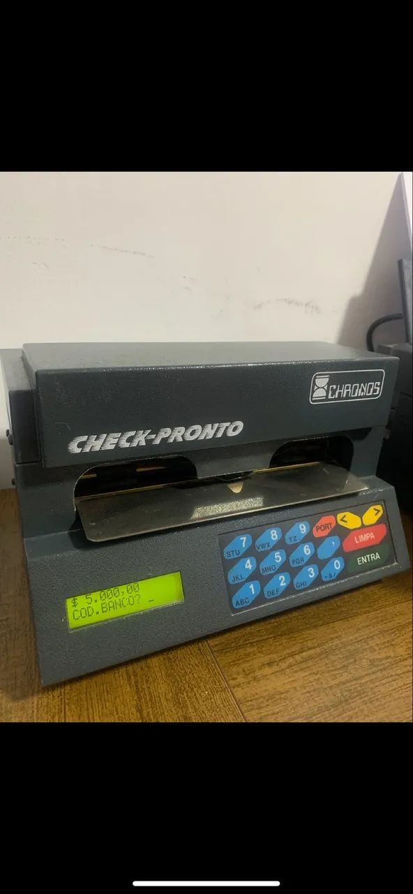 Impressora de cheques 