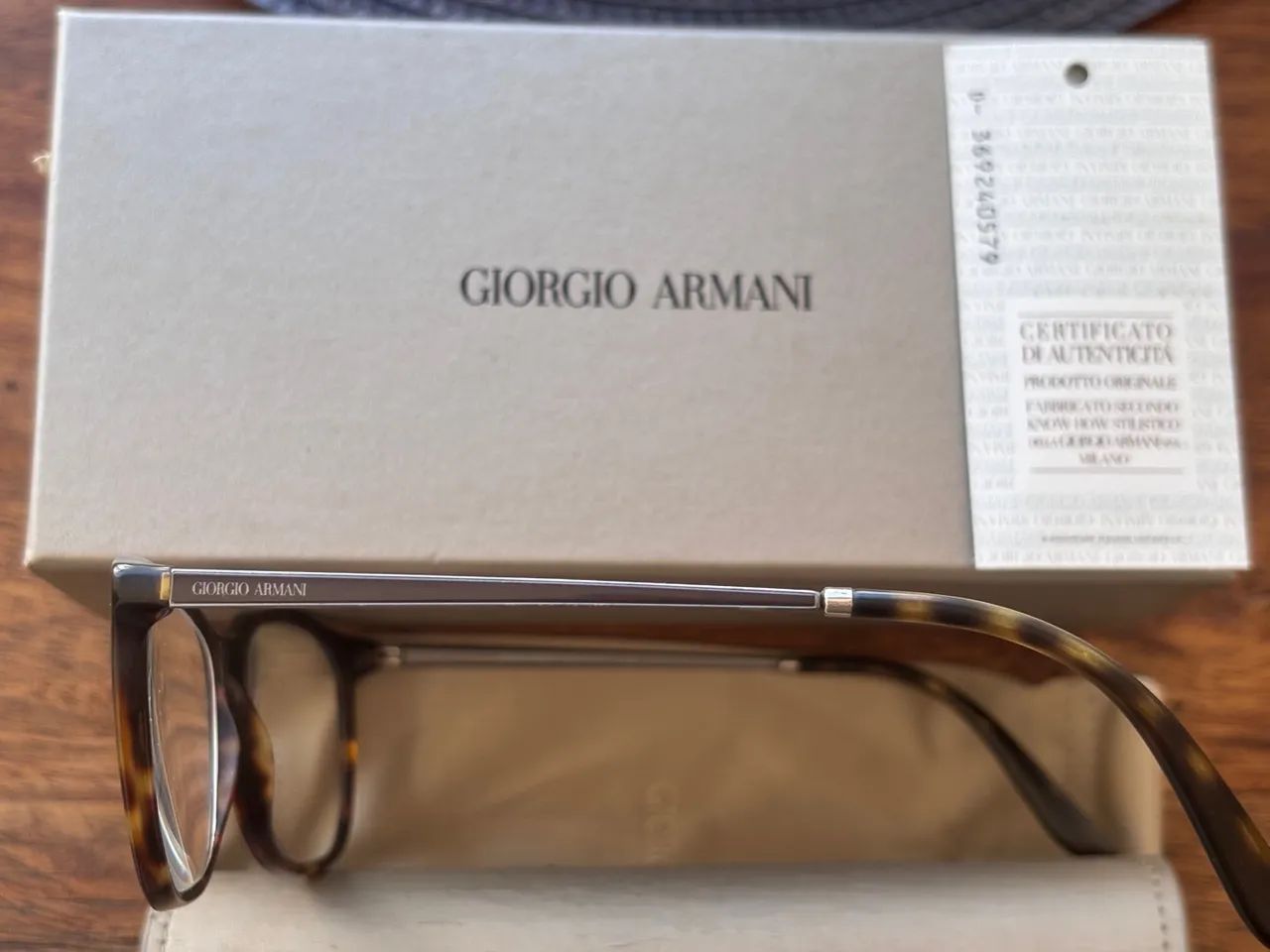 Armação de óculos Giorgio Armani ORIGINAL  - Foto 3