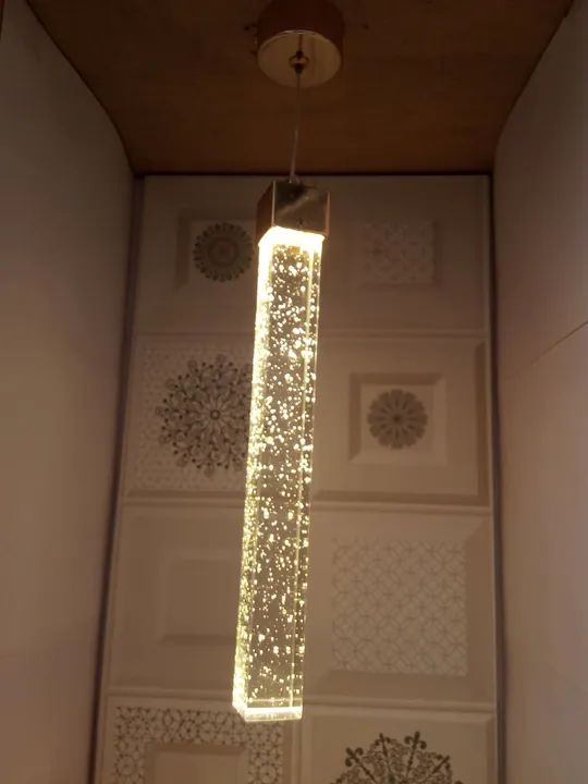 Lustre Moderno de Cristal com Bolhas - Foto 2