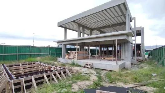 Fundação de obra estrutural execução de projetos 