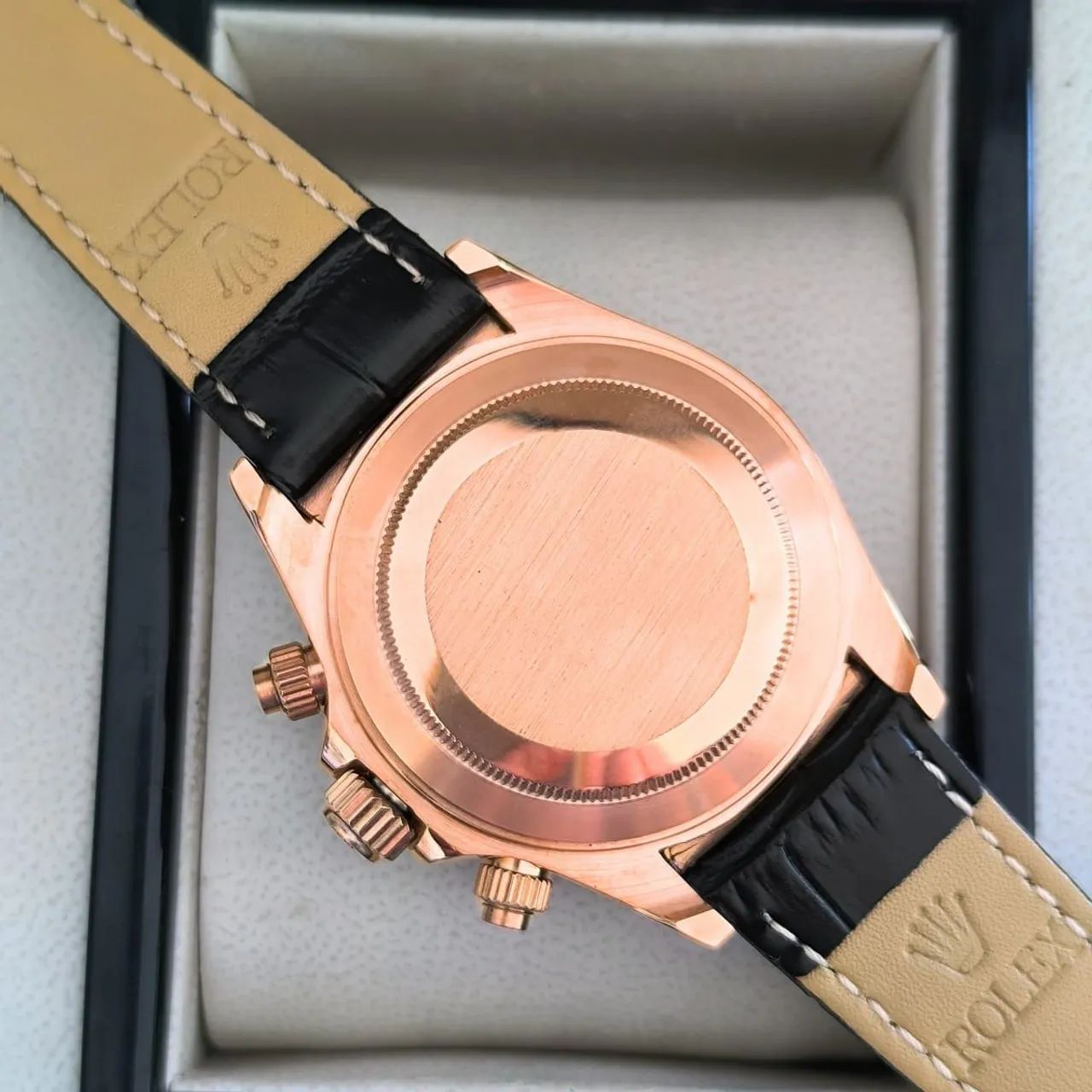 Rolex Daytona Rose Gold Azul - Exclusivo  - Foto 4