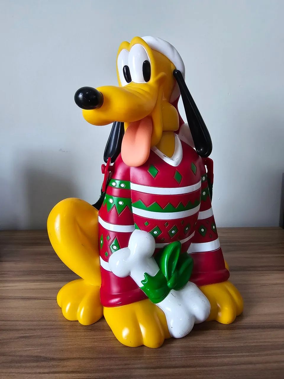 Balde Pipoca Pluto Natal Disney Parks - Foto 5