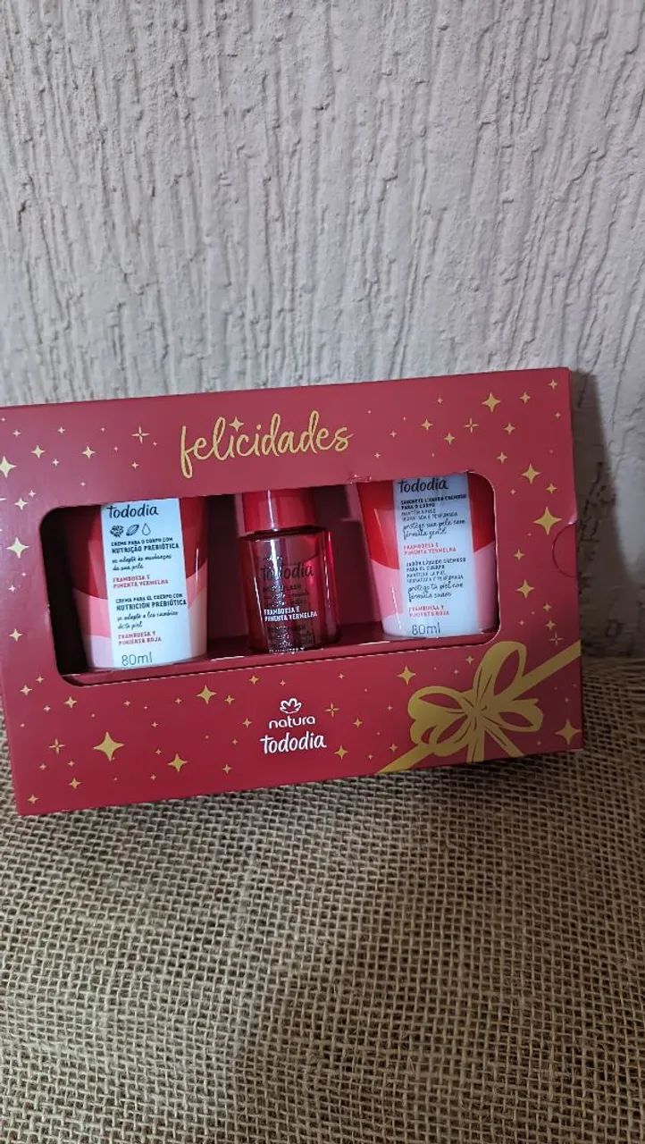 Presente Tododia Framboesa e Pimenta Vermelha
