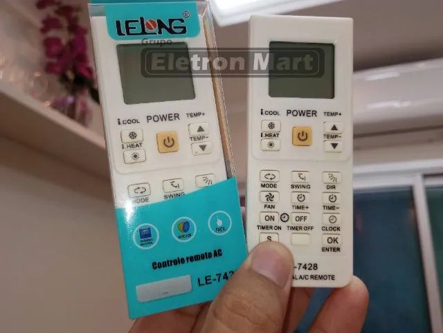 Controle de ar condicionado Universal, para modelos Split