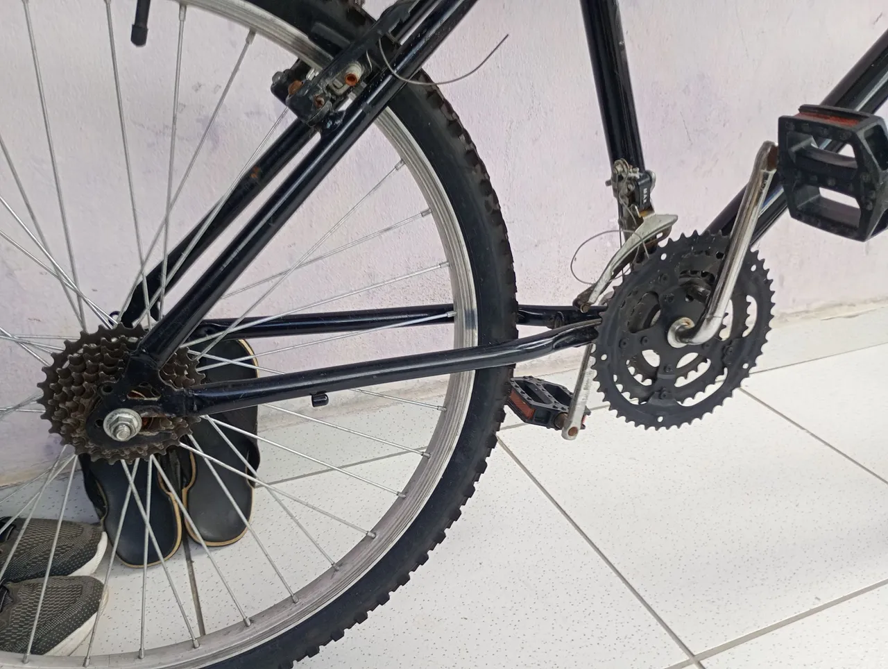 Bike Cairu sem câmbio e sem corrente