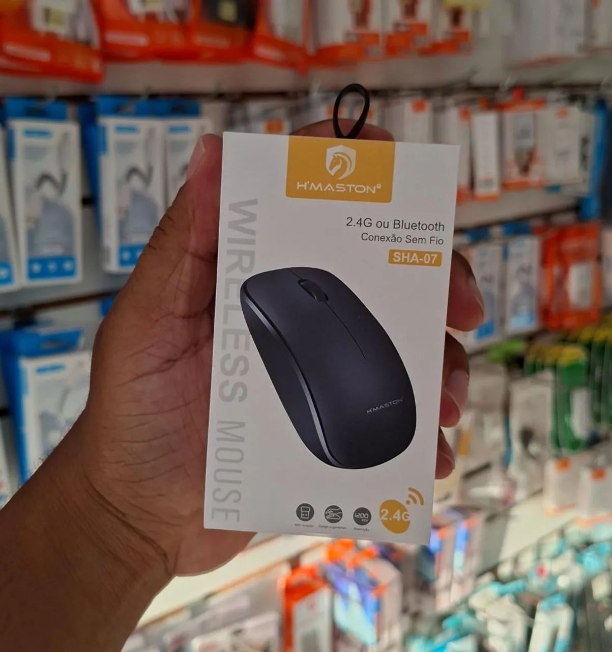 Mouse sem fio wireless e Bluetooth - entrega em são Luís e região 
