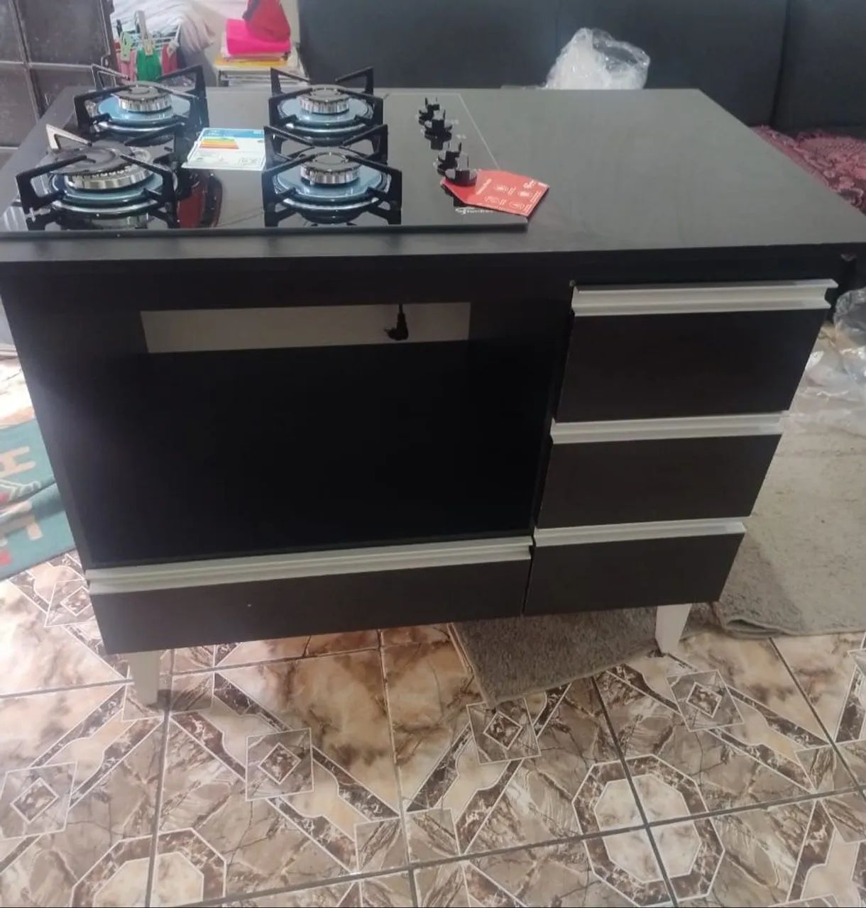 Armário Para Cooktop 100% MDF - Foto 5