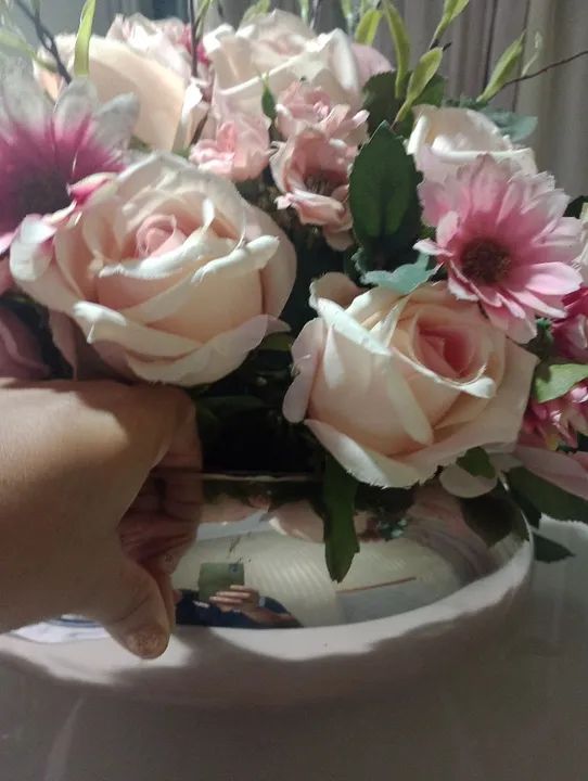 Arranjo pra mesa  novíssimo comprado na tokstok 350 - Foto 2