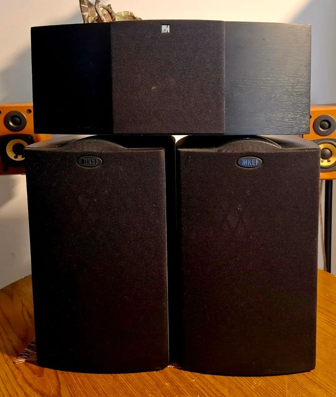 CAIXAS TRIO 3.0 KEF IQ30+IQ2 120W 45Hz 89dB 8ohms - Foto 5