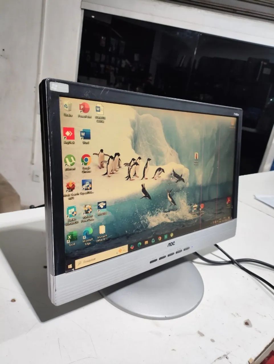 Monitor Lcd 17 Polegadas Aoc 716Sw - Foto 3
