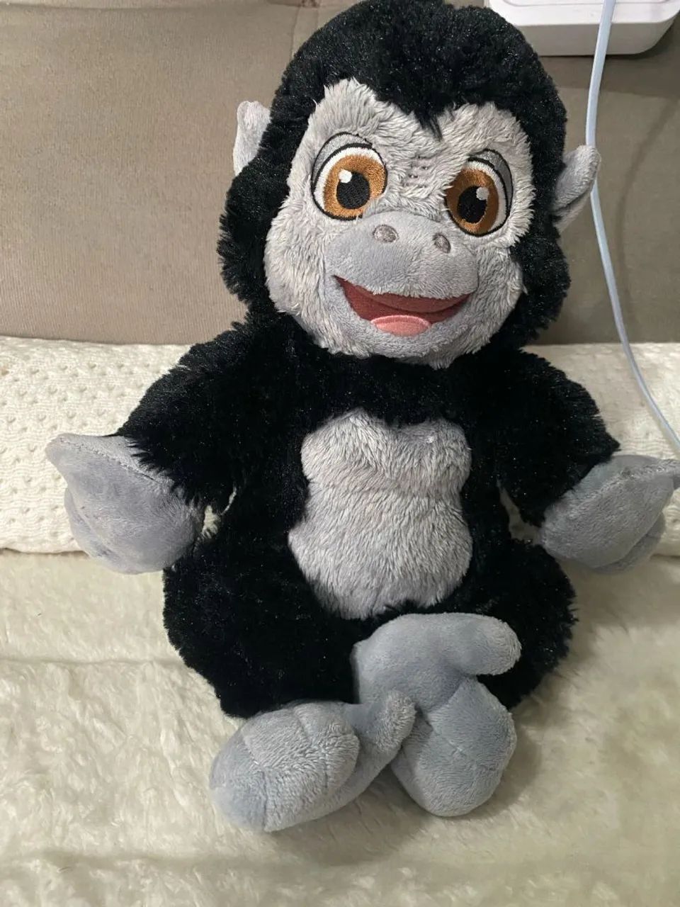 Pelúcia Macaca - Gorila - 30cm - Foto 3