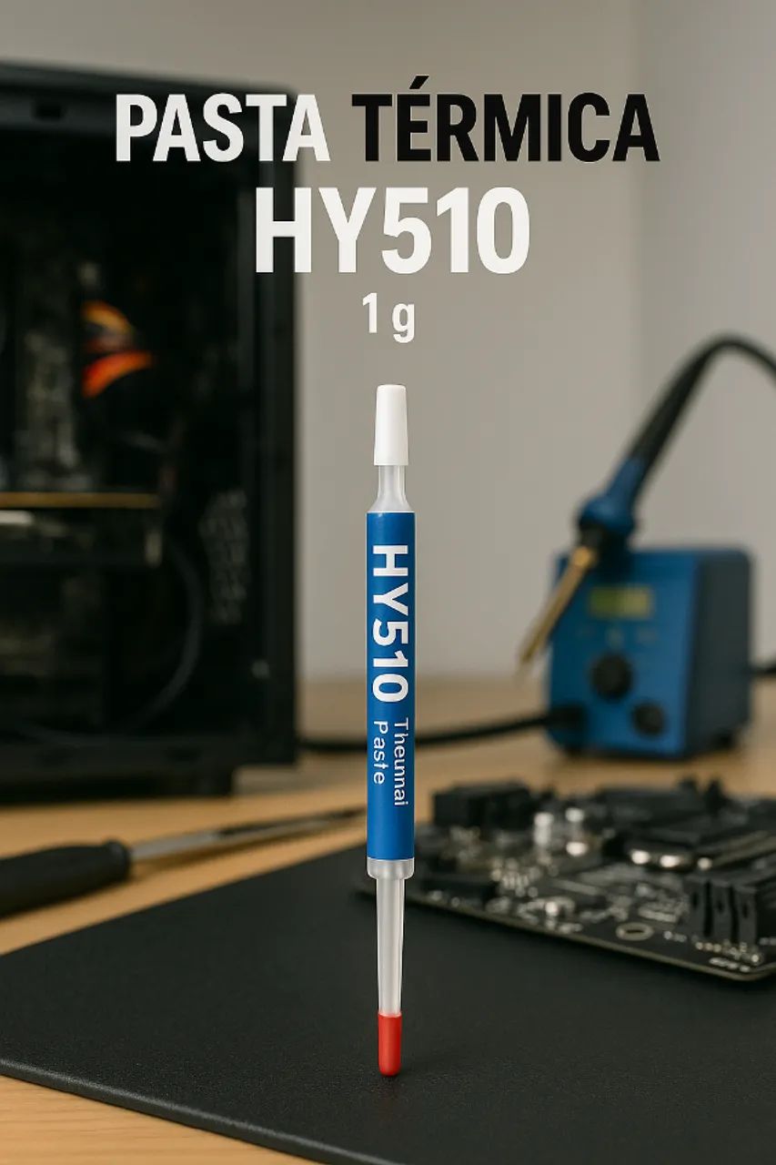 Pasta Térmica HY510 - 1g | Alta Performance para Processadores e GPUs!
