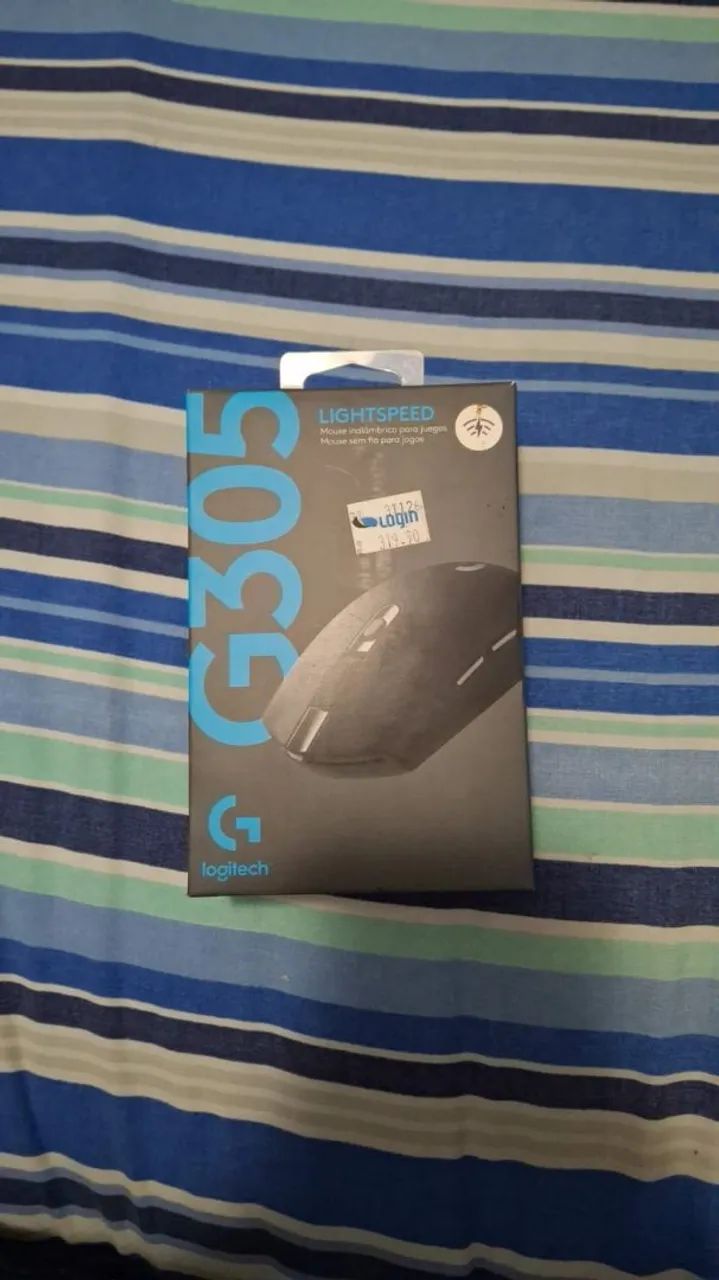 Mouse Logitech 305 e teclado redragon Fizz - Foto 4