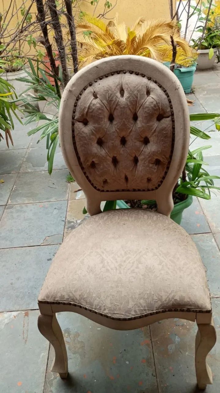 6 POLTRONAS MEDALHÃO  - Foto 5