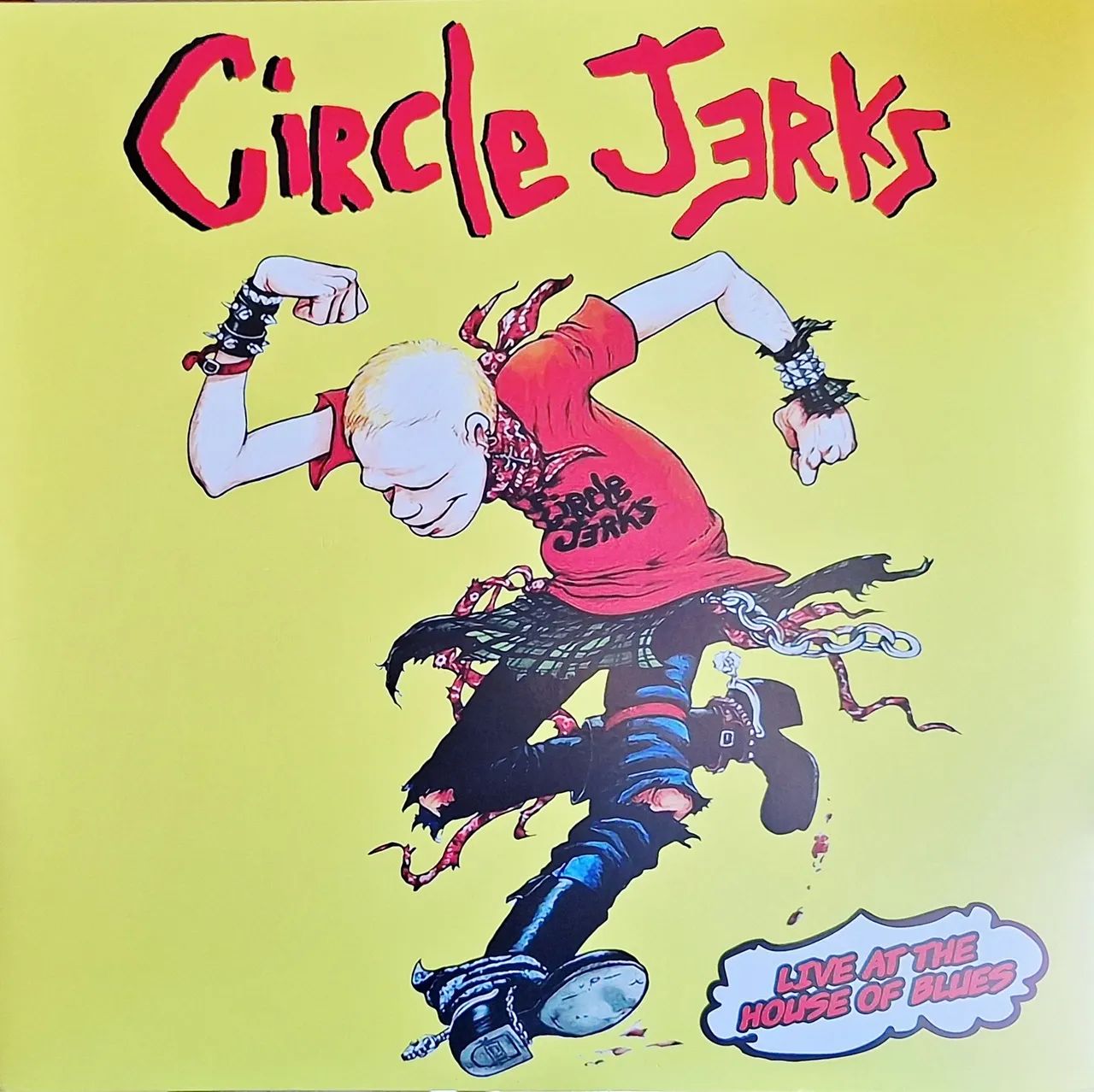 Circle Jerks - Live At The House Of Blues Lp Duplo Vermelho