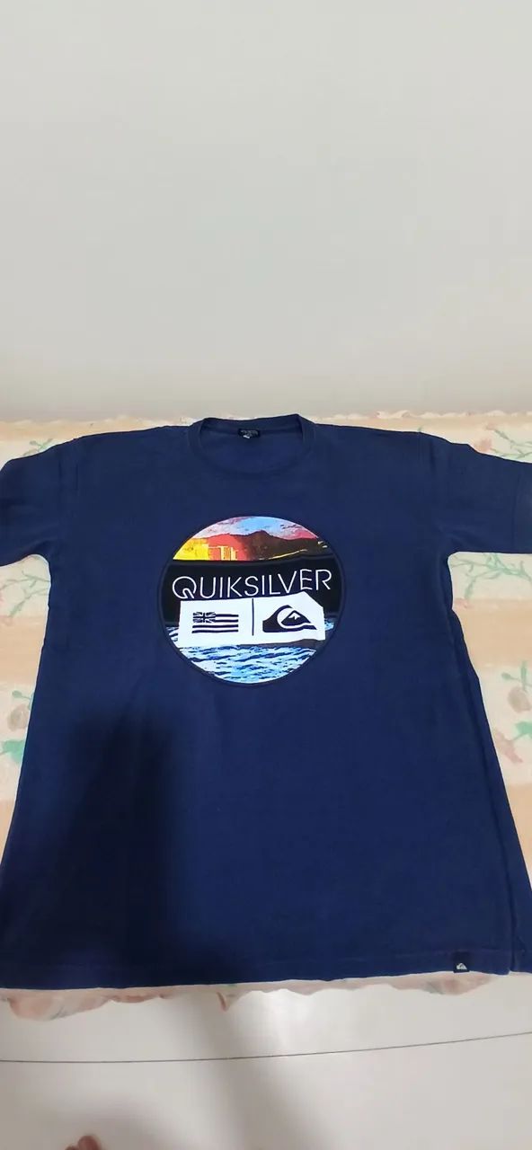 Camiseta Quiksilver Azul Marinho