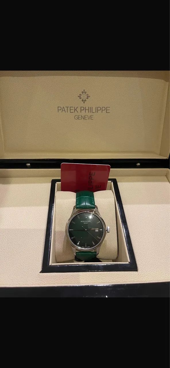 Relógio patek philippe novo com caixa original RP - Foto 3