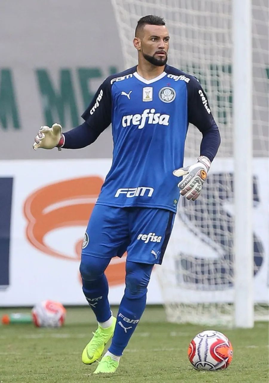 Camisa de Goleiro Palmeiras I 19/20 s/n° - Puma Masculina - Marinho - Foto 4