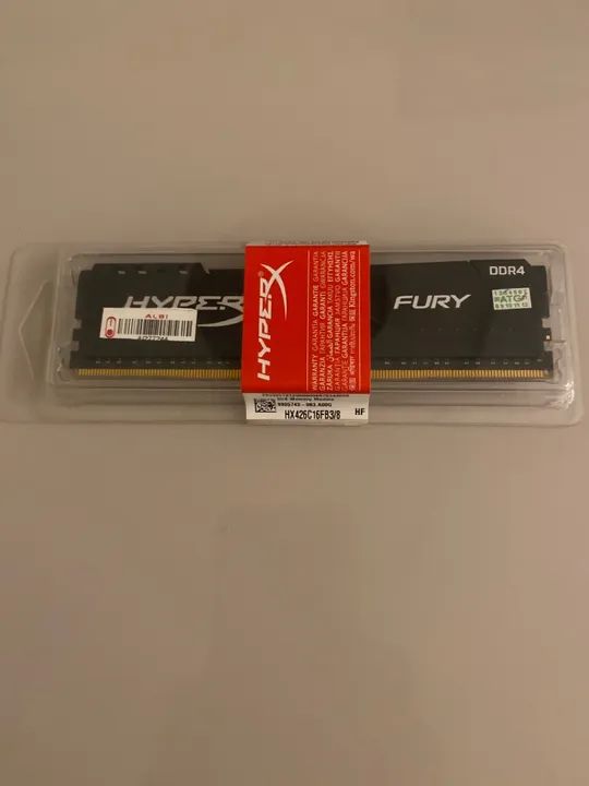 Memória Ram hyper X 8gb