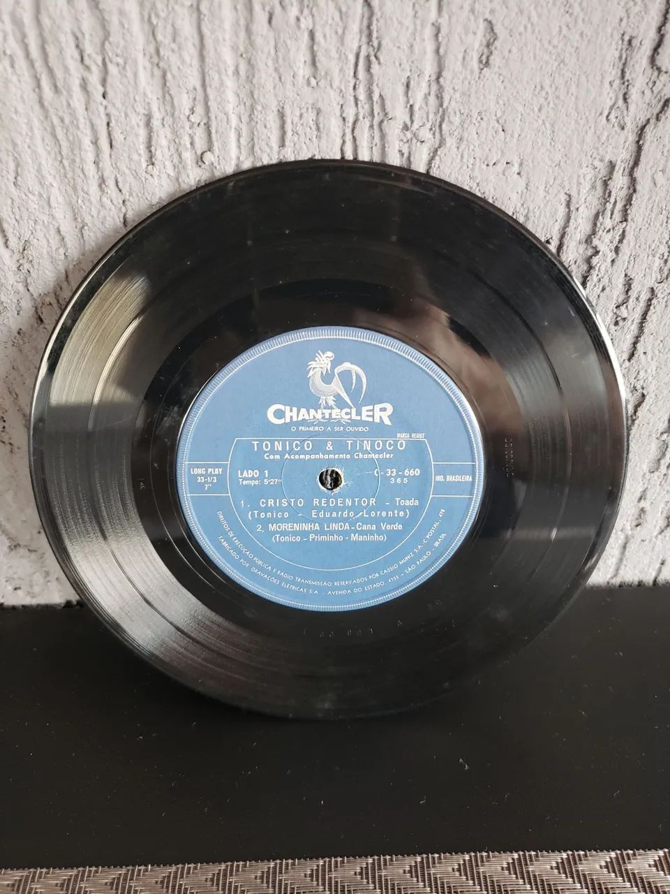 Disco Vinil Pequeno , Tonico e Tinoco. - Foto 3
